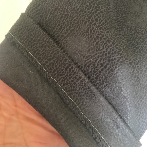 Stylish faux leather dress pants - Picture 5 of 7